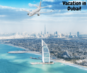 Vacation in Dubai hotel