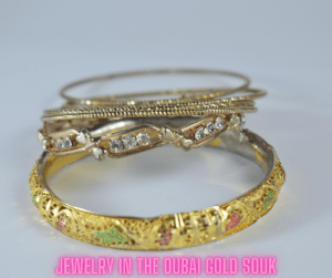 Jewelry in the Dubai Gold souk
